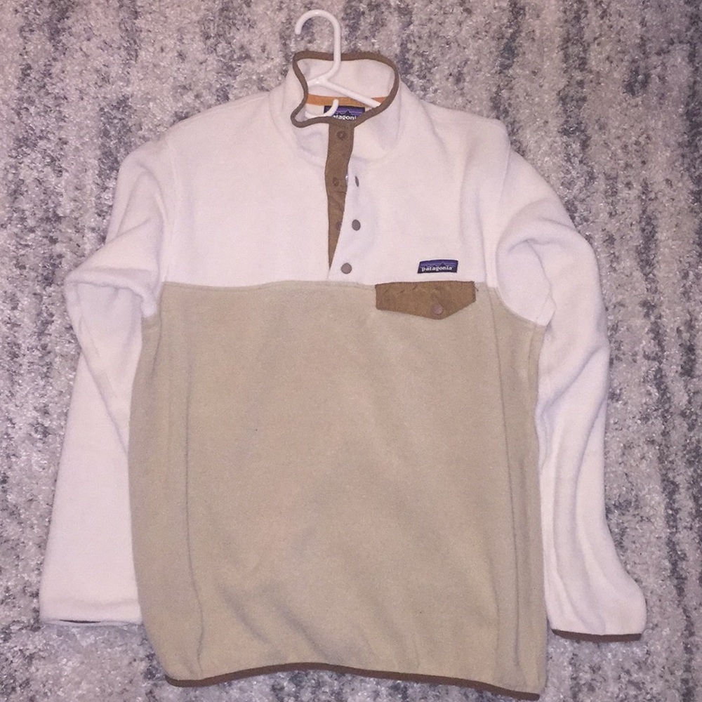 Patagonia button quarter zip